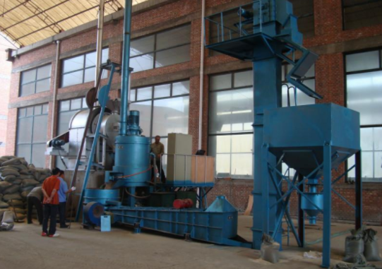 覆膜砂設備現場圖