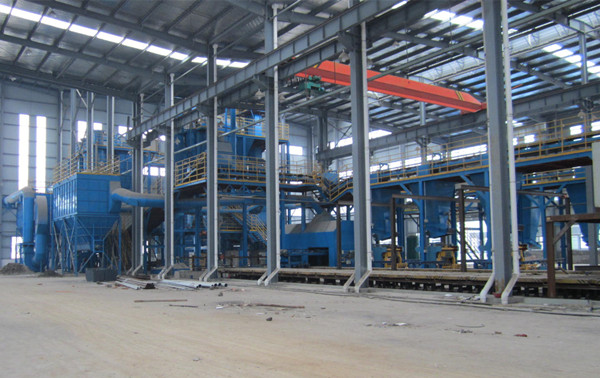 粘土砂設備現(xiàn)場圖